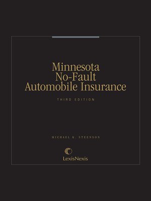 cover image of Minnesota No-Fault Automobile Insurance